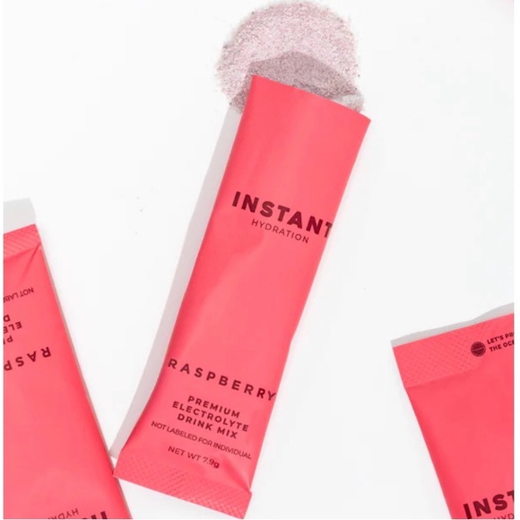 🆕 INSTANT HYDRATION Premium Electrolyte Drink Mix -Raspberry (30 per box) - Picture 3 of 11